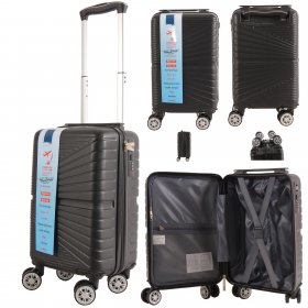 T-HC-US-1626 BLACK RYANAIR UNDERSEAT CABIN-CASE TRAVEL TROLLEY