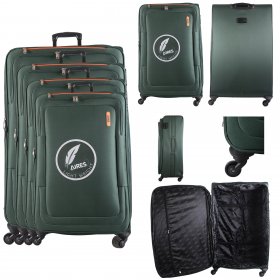 AR727 GREEN TRAVEL TROLLEY SUITCASE SET OF 4