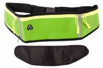 LL-152 GREEN POLYESTER BUM BAG