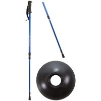 2890-SINGLE NAVY ANTI-SHOCK TREKKING POLES