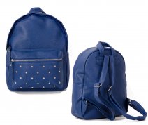 JBFB202 BlUE PU BACKPACK