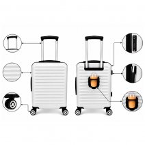 T-HC-US-1861 White EasyJet Approved Cabin Suitcase