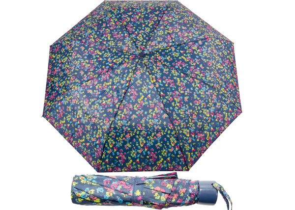 UU304 LADIES DITSY FLORAL WIND RESISTANCE UMBRELLA