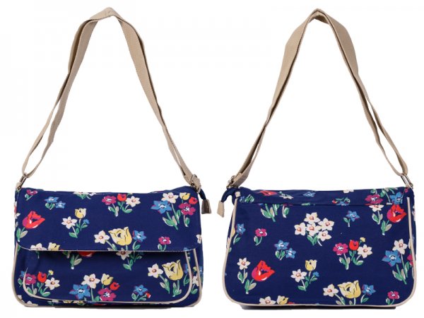 CC103 Navy Bunch Floral - K067