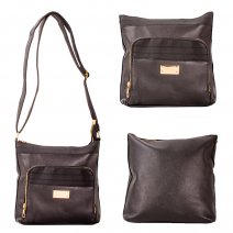 JBFB350 BLACK PU SHOULDER BAG