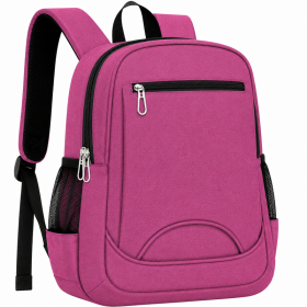 BP-141 Pink Classic Multi-Compartment Travel Backpack (New)