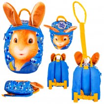 01407 BLUE HARRY PETER RABBIT BOYS REINS SAFETY HARNESS BAG