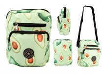 LL-168 AVOCADO PRINT UNISEX POLYESTER SHOULDER BAG