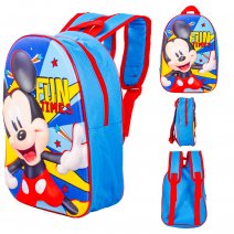 25592 BLUE/RED EVA 3D 31CM MICKEY BACKPACK