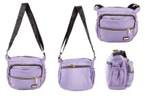 2436 LILAC POLYESTER X LARGE MULTI ZIP BODY BAG