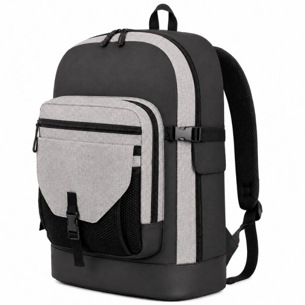 BP-115 Grey 34L Travel Backpack (New)
