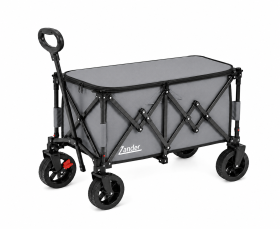 ELD-W101M Grey Foldable Zander Utility Wagon