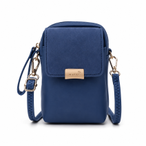5830 Blue Fashionable X-Body Bag
