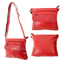 5707 RED HANDBAG