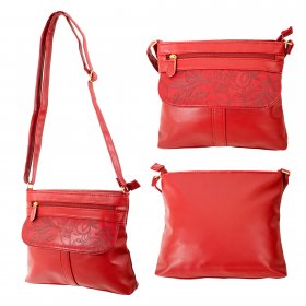 5707 RED HANDBAG