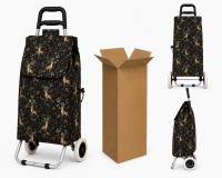 B-ST-05 Deer Black 2 Wheeler Shopping Trolley Box of 10 B-ST-05 Deer Black 2 Wheeler Shopping Trolley Box of 10