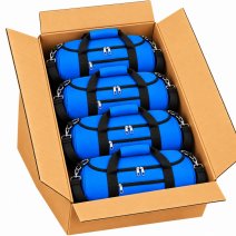 TB-TR-65 Box Of 10 Blue Holdall Travelling Bags