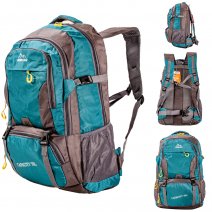 1824 CYAN/GRY 70L MULTI-FUNCTIONAL HANG SYSTEM TREKKING BACKPACK