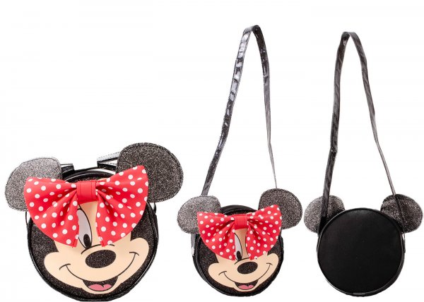 MINNIE MOUSE FACE XBODY BAG WITH 3D EARS