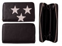 LW164 BLACK STAR PURSE