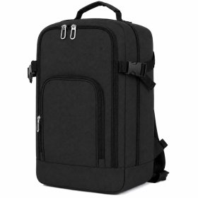 BP-118 Black Easy Jet Travel Backpack (New)