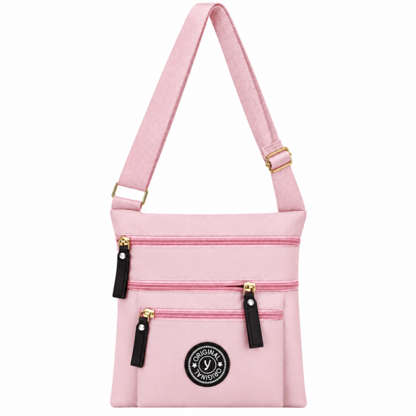 GRACE57D Pink X-Body Bag With Adjustable Strap (New)