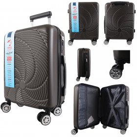 T-HC-US-1833 DARK GREY EASYJET TRAVEL CABIN TROLLEY SUITCASE