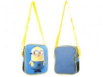 MINIONS001035 G074 Kids Shoulder Bag Blue/Yellow Minions