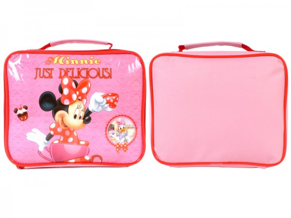 9395225HV - G089 Kids Lunchbag Pink Minnie Delicious Disney