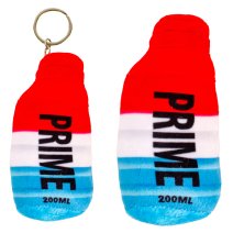 PRIME DRINK TRICOLOR PLUSH 10CM STYLE FASHION SOFT TOY KEYCHAIN