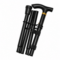 2879 Block Black Value Folding Walking Stick Plain 2879 Block Black Value Folding Walking Stick Plain