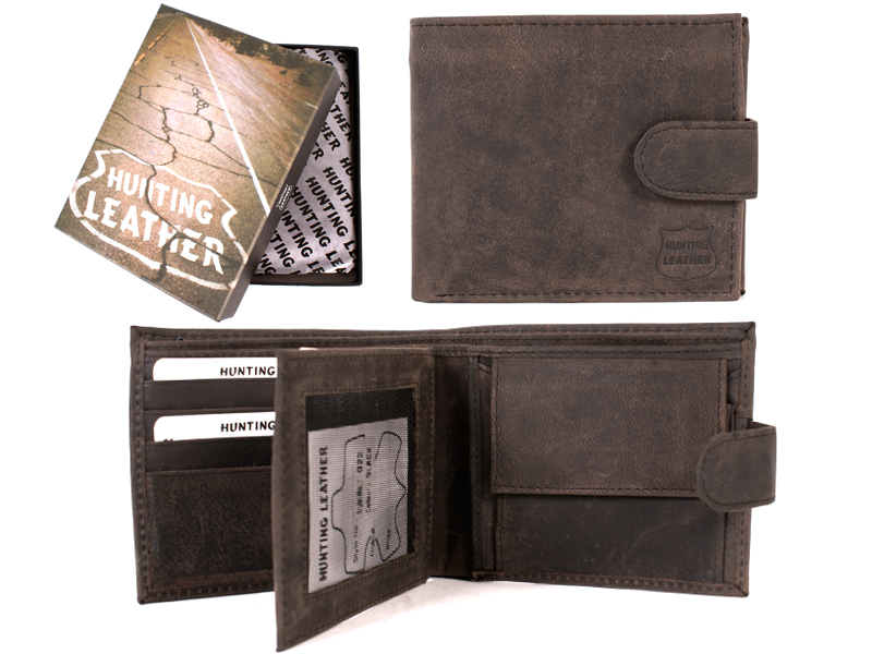 (image for) 022 HUNTING BLACK LEATHER WITH RFID