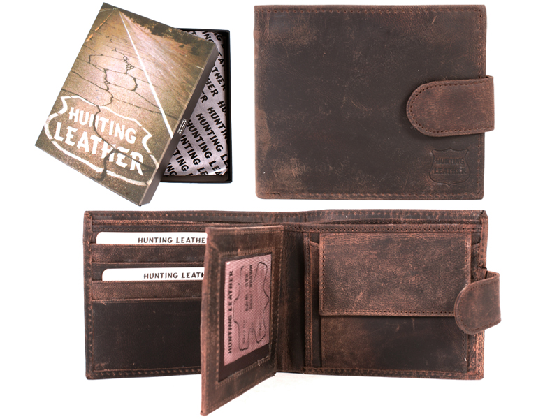 (image for) 022 HUNTING BROWN LEATHER WITH RFID
