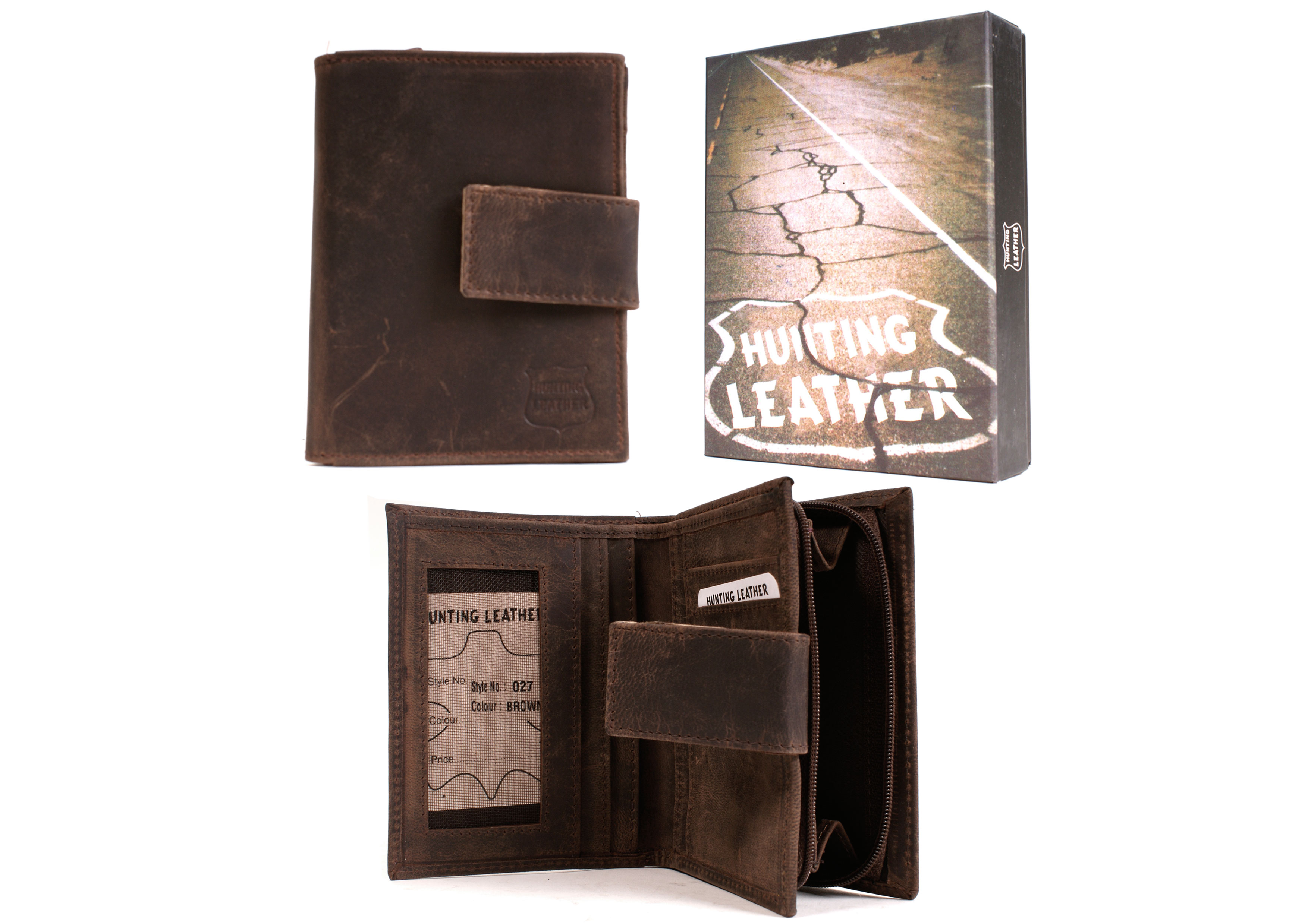 (image for) 027 BROWN HUNTING LEATHER - S122