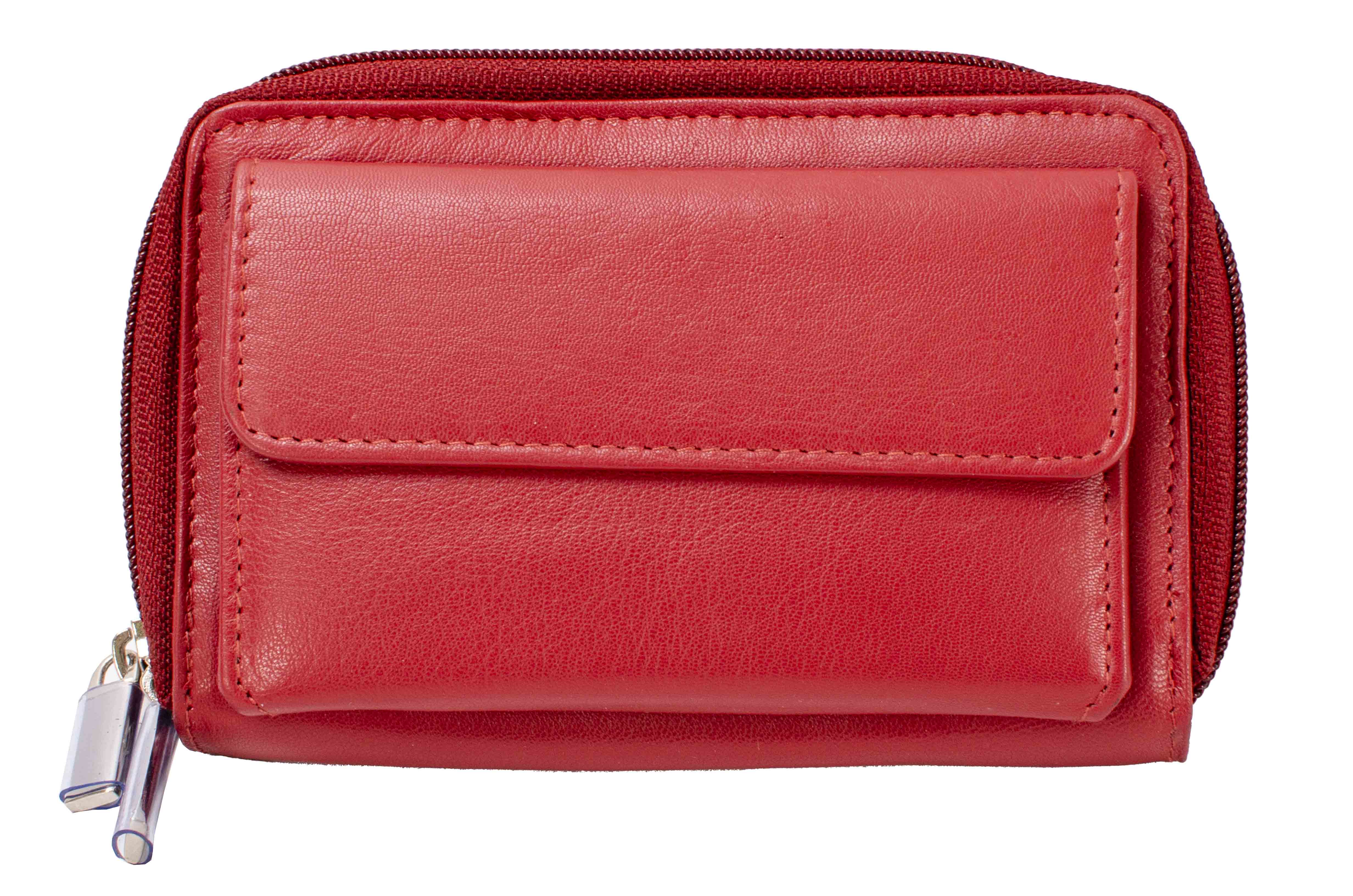 Union Jack leather purse - Red - British Fair