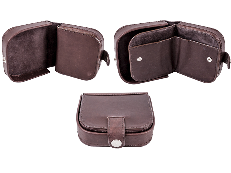 0691 or 0491BROWN Cow Calf Square Tray Purse wth Note Sec.. (image for) 0691 or 0491BROWN Cow Calf Square Tray Purse wth Note Sec..