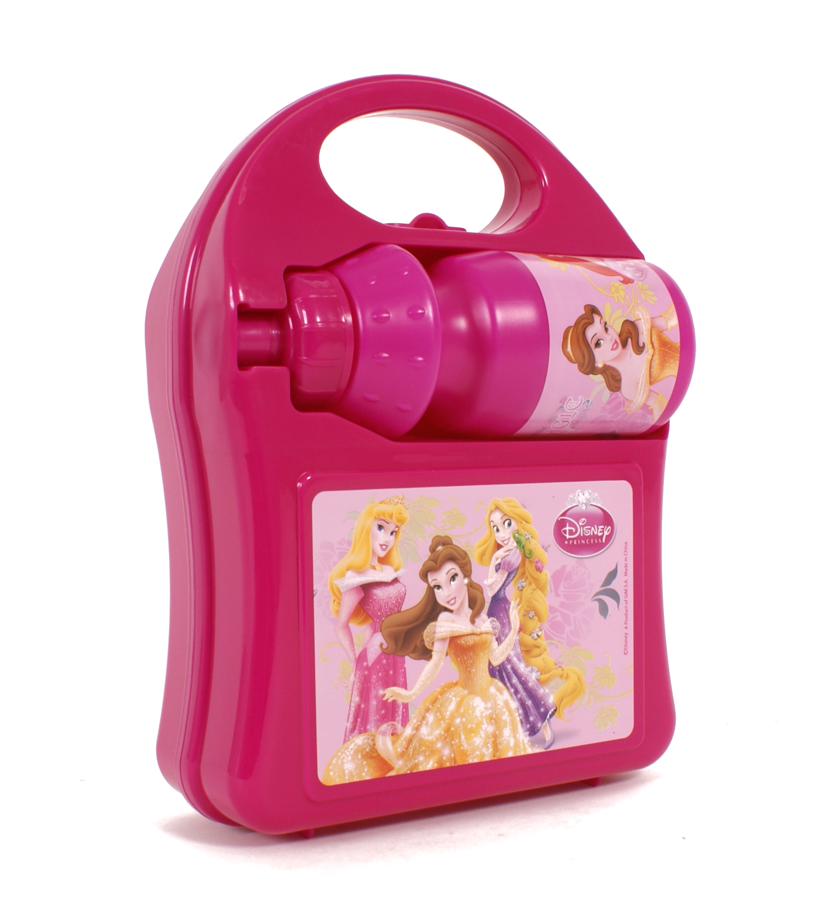 (image for) 551-12255 Kids Lunchbag Box Fuschia Princess Disney G162