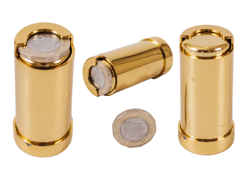 (image for) 8605 £1 Coin Holder Gold