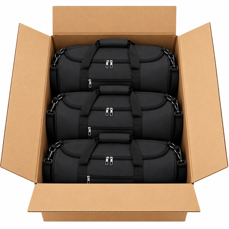 (image for) TB-TW-65 Box Of 10 Black Holdall Bag