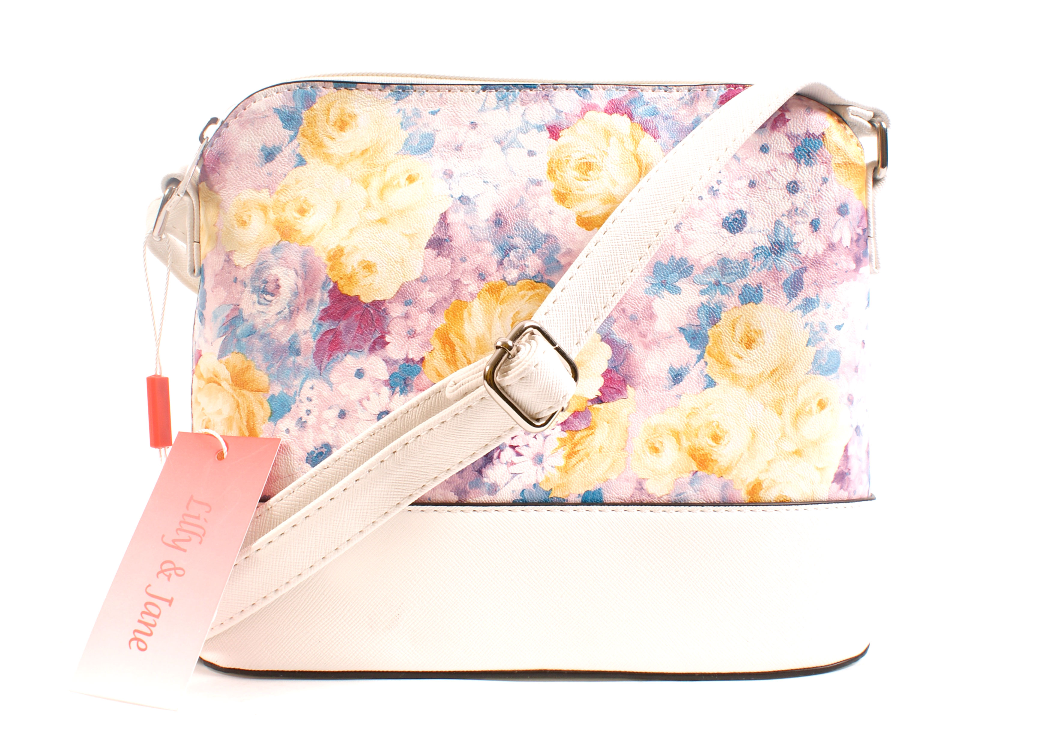 (image for) CC109 LILAC FLORAL BAG - Q144
