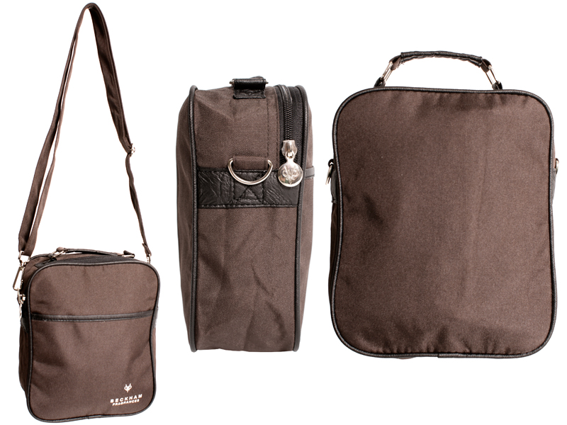 (image for) DAVID BECKHAM REPORTER BAG DARK BROWN