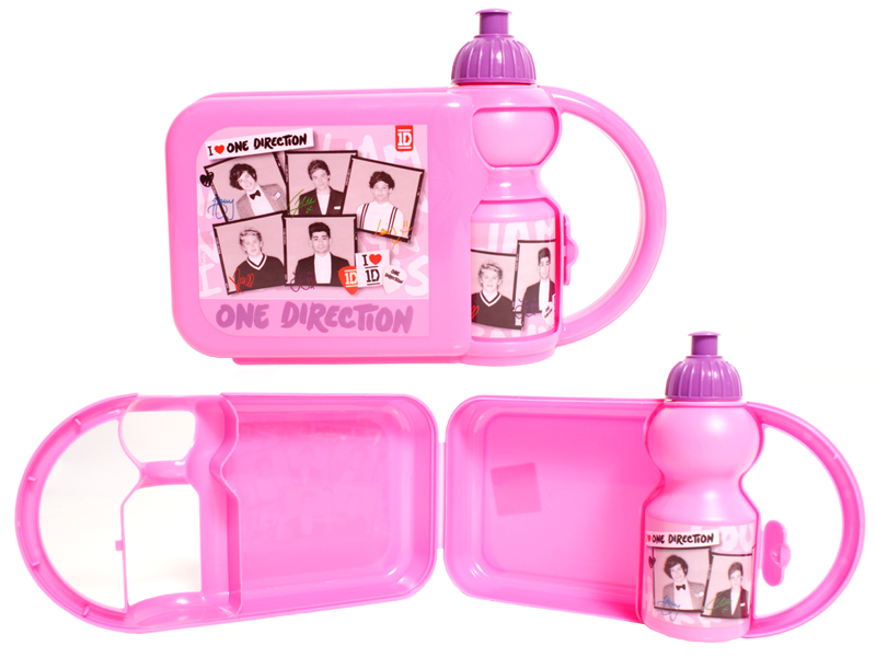 (image for) 111501-F53307 Kids Lunchbag Box pink OneDirection G158