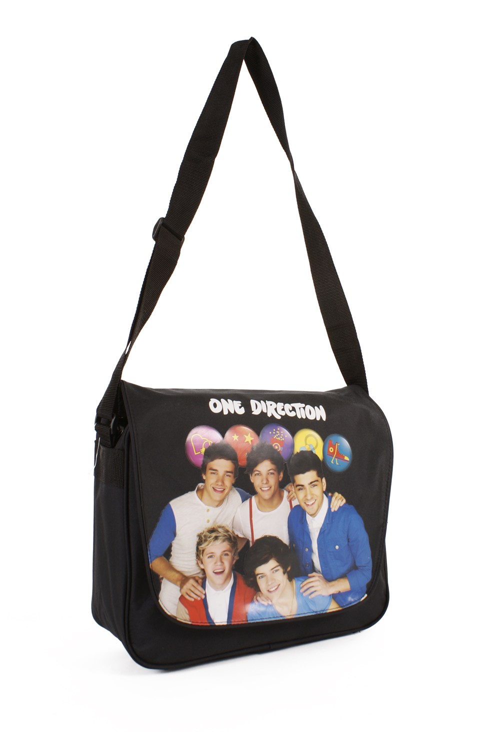 (image for) ONE-S13-833 - Kids Shoulder Bag Black One Direction