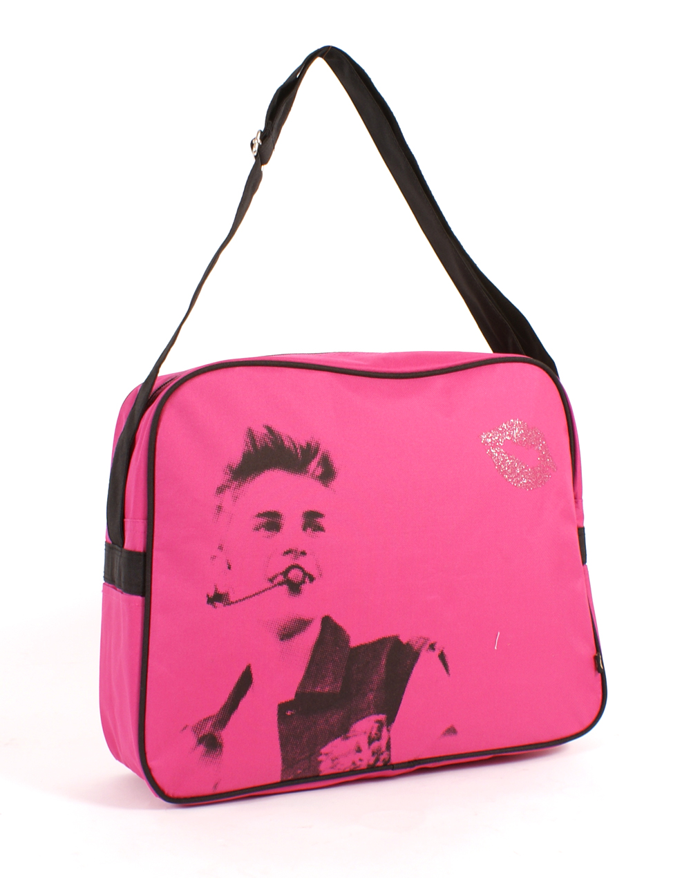 (image for) RSBM7050 - Kids Shoulder Bag Pink Justin Bieber