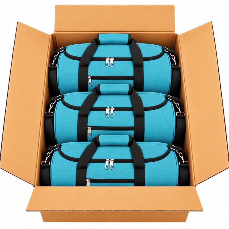 (image for) TB-TW-65 Box Of 10 Turquoise Holdall Bag